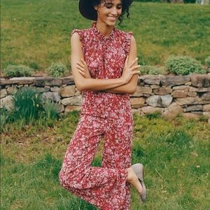 Anthropologie Troubador Jumpsuit Sz M